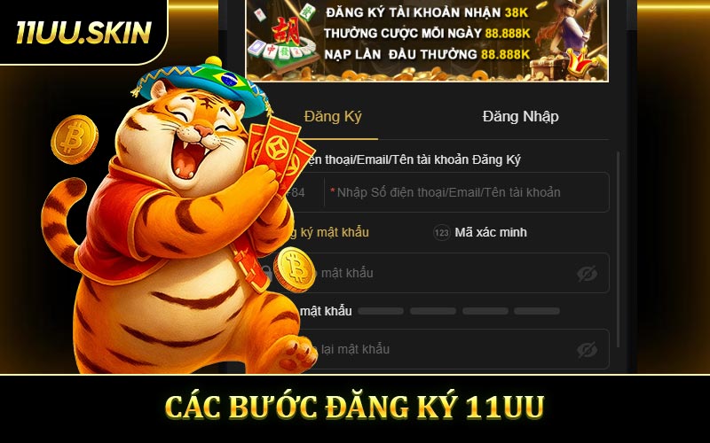 Các bước đăng ký 11UU dành cho người tham gia mới